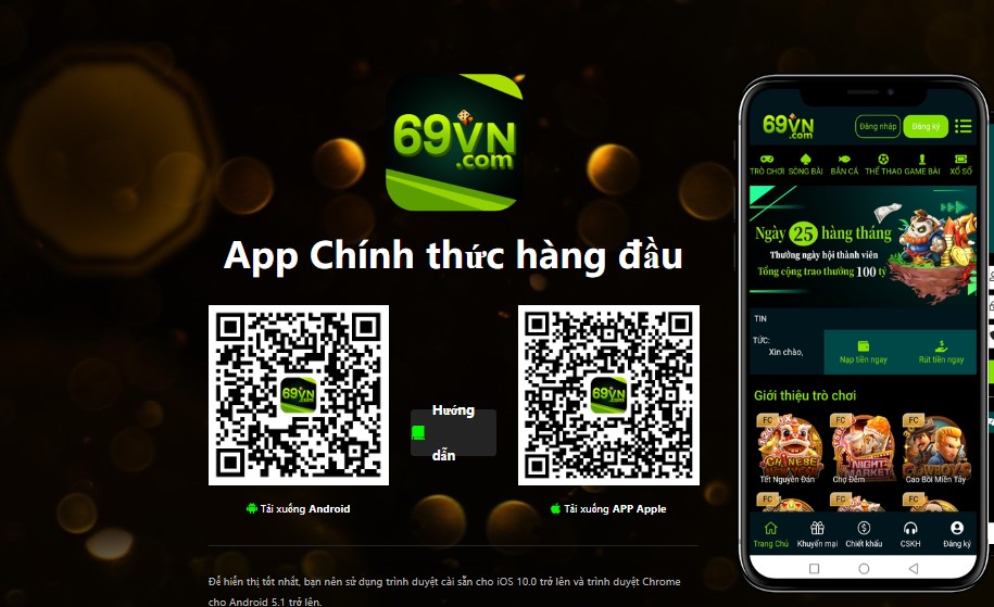 Tải app 69vn tốc độ truy cập nhanh chóng, ổn định